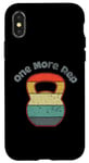 iPhone X/XS One More Rep Vintage Kettlebell Fitness Motivation Case
