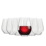 Maxwell & Williams Vino Stemless Red Wine Glasses Set of 6, 540ml, Gift Boxed