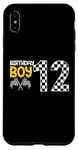 iPhone XS Max Retro Speedy Racer Boy 12 Sporty Kid 112th Birthday Case