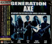 Generation Axe - Guitars That Destroyed The World: Live In China (Japan-Import) (USA-import) CD
