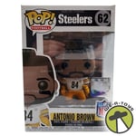 Funko Pop! Football NFL Pittsburgh Steelers Antonio Brown Vinyl Figure #62