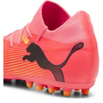 Puma Men Future 7 Match Mg Soccer Shoes, Sunset Glow-Puma Black-Sun Stream, 46.5 EU