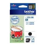 Genuine Brother LC22UXL Black Ink Cartridge For DCP-J785DW