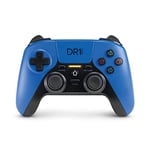 DR1TECH ShockPad II Manette Pour PS4 / PS3 Sans Fil - Gaming Controller DESIGN NEXT-GEN Compatible avec PC/IOS - Touch Pad Et Double Vibration (Bleu)