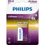 Philips Ultra Lithium 9V batteri