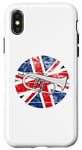 iPhone X/XS Flugelhorn UK Flag Hornist Brass Player British Musician Case