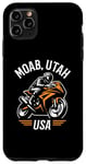 Coque pour iPhone 11 Pro Max Moab Utah USA Sport Bike Moto Design