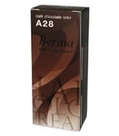 Berina Permanent Hair dye color cream # A28 Dark Chocolate