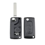 Passar till Peugeot Partner Citroen Berlingo eller Dispatch 3 knappar nyckel fob fjärrkontrollfodral nyckelskydd