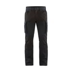 Blåkläder Servicebyxa denimstretch - Marinblå/Svart / C50