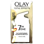 Olay Total Effects 7-In-One Day Moisturiser Nourish & Protect SPF 15 50ML