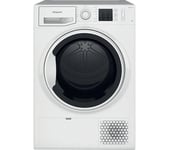 HOTPOINT Crease Care NT M11 82SSK UK 8 kg Heat Pump Tumble Dryer - White, Silver/Grey