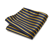 Snusnäsduk - Golden Stripes - 22 x 22 cm