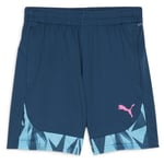 PUMA Träningsshorts IndividualFINAL - Navy/Blå/Rosa Barn, storlek YXS/116 cm