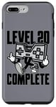 Coque pour iPhone 7 Plus/8 Plus Level 20 Complete Tenue de jeu pour le 20ème anniversaire 20