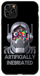 iPhone 11 Pro Max Funny AI Artificially Inebriated Drunk Robot Stoned Tipsy Case