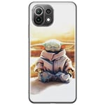 ERT GROUP Coque de téléphone Portable pour Xiaomi 11 Lite 4G/5G Original et sous Licence Officielle Star Wars Motif Baby Yoda 015, Coque en TPU