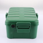 Boîte de distribution étanche,34,5x24x12 cm boite etanche,IP54 coffre de jardin exterieur,boite etanche electrique exterieur Vert,boite derivation etanche Avec 6 câbles d'entrée pour multiprise
