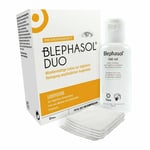 Blephasol Duo 100ml Lotion & 100 pads made by Spectrum Thea blepharitis BNWT
