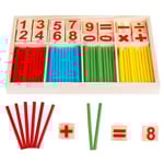 Montessori matematik i trä