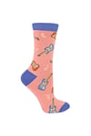 Novelty Funny Acoustic Classical Guitar Patterned Bamboo Socks