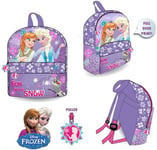 Disney Princess Frozen Elsa Anna Girls Back to School Preschool Backpack
