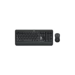 Logitech MK540 Keyboard & Mouse USB Wireless RF German Black USB Wireless RF