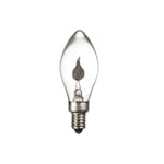 Konstsmide 230V 1,5W E10 Flicker Flame 2-Pack 1025-020 63X23mm