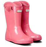 Hunter First Classic Starcloud Girls Wellington Boots UK 9 (Toddler) Arcade Pink