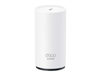 TP-Link Deco X50 Outdoor - Wi-Fi-system (1 ruter) - op til 2500 sq.ft - mesh - GigE - Wi-Fi 6 (802.11ax) - Multi-Band - Hvid