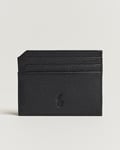 Polo Ralph Lauren Pebbled Leather Credit Card Holder Black