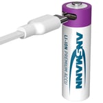 Ansmann AA -ladattavat USB-C akkuparistot 1.5V, 4kpl