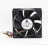 cooler Fan For Delta AFB1212SHE 12038 12cm 1.6A 12v 4wire Built-in PWM cooling fan 120x120x38mm 4-pin