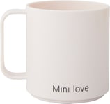 Design Letters Mini Love Muki, Valkoinen