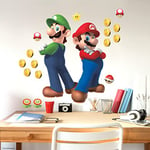 Sticker Géant Super Mario Bros. et Luigi repositionnable