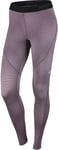 Women's Nike Pro Hyperwarm Fade Tights Sz L Violet Black 811094 532