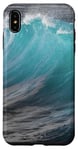 Coque pour iPhone XS Max Water Surf Nature Sea Spray mousse vague Ocean