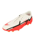 Nike Phantom Gt2 Club Fg/mg Mens Football Boots White - Size UK 8