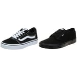 Vans Men's Atwood Trainers, Canvas 14 UK Ward Sneaker, Suede C24