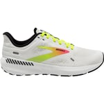 Brooks Mens Launch GTS 9 Running Shoes Trainers Jogging Sports Lightweight White
