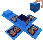 TUSNAKE Switch Game Card Case for Nintendo Switch,Video Game Card Holder with 16 Game Card Slots,Fun Gift for Kids (Zelda/Blue)