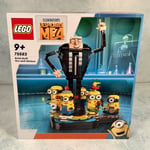 LEGO Despicable Me 75582 Brick-Built Gru and Minions Toy Set New Sealed