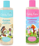 Childs Farm Shampoo and Conditioner Strawberry and Organic Mint, 500Ml