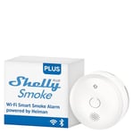 Shelly Plus Smoke | Wi-Fi and Bluetooth Smoke Detector | Fire Alarm with photoelectric sensor | 5-Year Battery Life | LED indications | Instant Notification | Alexa & Google Home | app iOS Android