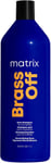Matrix | Brass off | Blue Toning Shampoo to Correct Orange Undertones on Lighten
