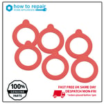 Leifheit Jar 135ml Rubber Sealing Ring Replacement Pack of 6