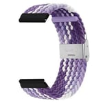 Flätat klockarmband Garmin VivoActive 5 - Gradient purple