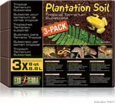 Exo Terra Podłoże Plantation Soil, 3-Pack, 3X 8,8L