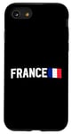 Coque pour iPhone SE (2020) / 7 / 8 Drapeau France Fière Patriotique FR Fierté Paris Souvenir