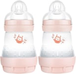 MAM Easy Start Self Sterilising Anti-Colic Baby Bottle 2 Pack (2 x160 ml) MAM B
